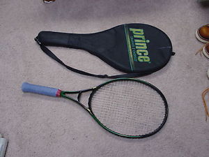 PRINCE GRAPHITE II 2 OS OVERSIZE TENNIS RACQUET 4 5/8  MINT