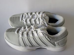 K-Swiss Tennis Hypercourt Women's Shoes Size 7 M White Gray Grey New Sample Pair