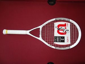 WILSON nCODE N1 OVERSIZE TENNIS RACKET WITH 4-1/2" GRIP ~ BRAND NEW RACQUET