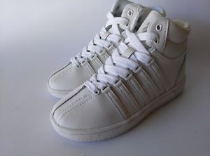 K-Swiss Classic VN Mid Women's Shoes Size 7 M White / White Tennis Shoes New