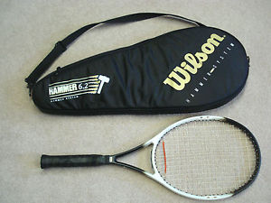 EXC Wilson Hammer 6.2 Graphite Tennis Racquet Racket & Case 4 -1/2 Grip 95 SQ.