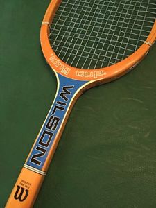 Vintage 1969 Wilson King Cup wooden racquet, Excellent, with cover included