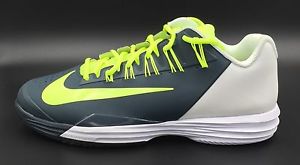 New Nike Lunar Ballistec 1.5 Tennis Shoes Green White 705285 170 Men's 10