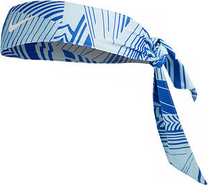 Nike Dri-Fit 2.0 Head Tie Copa Reversible Print | Unisex | Blu\Blu | Nwts