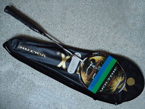 VOLTRIC 80 Badminton Racket VT 80 Carbon Racket with String/Grip/Carry bag vt80