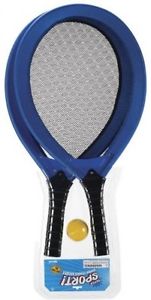 New Toysmith Multicolor Jumbo Tennis Racket Set For Boys and Girls Free Shipping