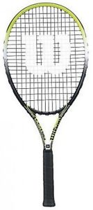 Wilson Multicolor Oval M-WRT32510U34PK OS Max Adult Tennis Racket, Free Shipping