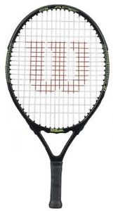 New Wilson Black Oval Blade 21 Junior Tennis Racquet, M-WRT505400, Free Shipping