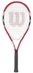Wilson Red Federer Adult Oval Tennis Racket, Model- WRT30400U34PK, Free Shipping