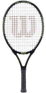 New Wilson Black Oval Blade 23 Junior Tennis Racquet, M-WRT505500, Free Shipping
