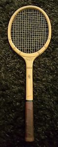Vintage Harry C. Lee New York Stroke Master Wood Tennis Racquet Original