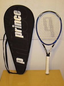 Prince Shark Turbo Tennis Racquet Racket Oversize Titanium Tungsten Carbon Case