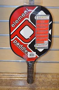 Paddletek Element Premium Red Pickleball Paddle New Free Shipping