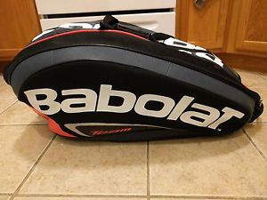 Babolat Team Line Tennis Racket Holder X12 Bag (Fluorescent Red)