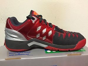 Yonex Men's SHT-308 Power Cushion Tennis Shoe Metallic Red