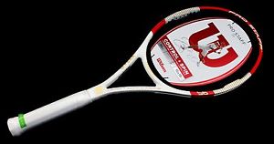 New WILSON Carbon HydroSorb Tour 16M X 19X Tennis Racquet Grip 4 3/8"