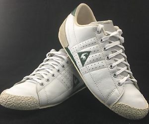 Le Coq Sportif White Leather Sneakers Tennis Shoes Size 4.5 Boys 6.5 Women's