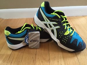 Boys Youth Asics Gel Resolution Tennis shoe size 7