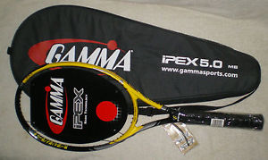 New gamma ipex 5.0 tennis racket