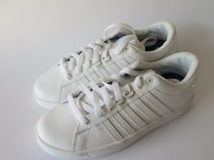 K-Swiss Hoke Women's Tennis Shoes Size 7 M White / White New Sample Pair Sports