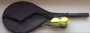 Tennis racquet . Good quality for the amateur game and start