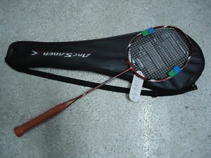 NWT ARCSABER 10 Badminton Racket ARC 10 Carbon Racket with String/Grip/Carry bag