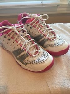 Prince T22 White/PinkTennis Shoes Women's size 9.5