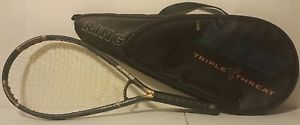 Prince Triple Threat Ring Super Oversize 125 Racquet 1300 Power Level w/ Case