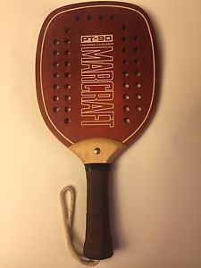 Vintage 16" MARCRAFT PT-90 Paddleball Racquet Paddle US PB ASS'N Endorsed
