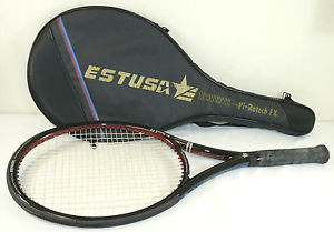 ESTUSA Pi-Rotech FX MP Tennis Racquet & Case 4 1/2 grip 27" long 10 1/2 oz Nice
