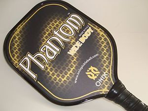 NEW ONIX PHANTOM COMPOSTIE PICKLEBALL PADDLE ALUMINUM CORE STRONG LIGHT YELLOW
