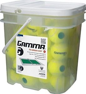 Gamma Sports 78 Green Dot Ball - 48 Ball Bucket