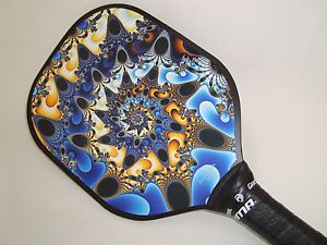 SUPER NEW PICKLEBALL PADDLE WIDEBODY PICKLEBALL STARBURST FRACTAL W400