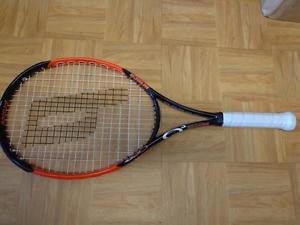 Prince O3 Hybrid Orange 110 head 4 1/2 grip Tennis Racquet