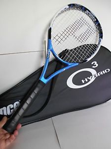RARE DISCONTINUED Prince Air O3 Hybrid Comp Tennis Racquet w/cover used ONCE