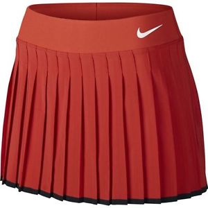 NWT NIKE 728773-671 WONEN'S  VICTORY DRI FIT  PLEATED SKORTS  SKIRT CRIMSON $55