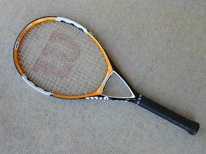 WILSON Ncode Nfocus OVERSIZE 110 SQ. IN. TENNIS RACQUET ( 4 3/8 GRIP )