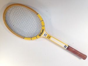 VINTAGE WILSON BILLIE JEAN KING CAPRI WOOD TENNIS RACQUET EXCEELENT COND!!!