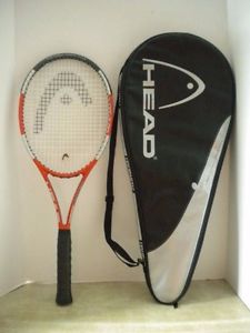 Head Liquidmetal Radical MP 98 18x20 Tennis Racquet 4 3/8 - EUC+Cover+New OvGrip
