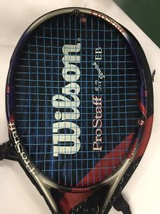 Wilson Pro Staff 5.7 EB Midplus 100 Stretch 4 1/4 grip Tennis Racquet Used