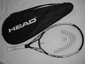 HEAD FLEXPOINT METALLIX 6 OVERSIZE 115" S6 NEAR MINT TENNIS RACQUET & BAG 4 1/4