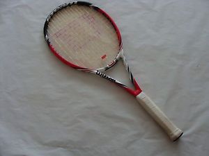 Wilson Steam 99S 16X15 Amplifeel 360 Tennis Racquet Grip Size 4 3/8 Strung