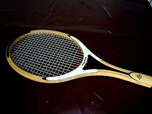 VTG John Havlicek ALL PRO Wood Tennis Racket Racquet  "NEAR MINT"