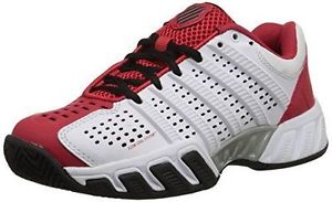 Kids Tennis KSwiss Shoe Red/Black