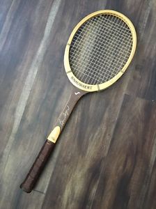 Snauwaert Brian Gottfried Autograph Wooden Tennis Racquet  2 340 305