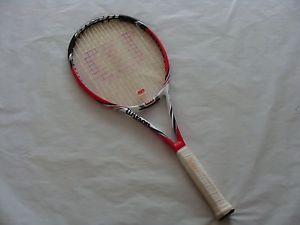 Wilson Steam 99S 16X15 Tennis Racquet Grip Size 4 3/8 Strung