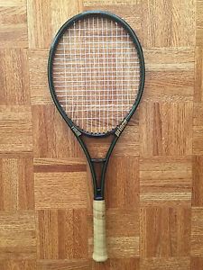 Prince Original Graphite Mid (93 sq in) Tennis Racquet - 4 3/8 leather grip