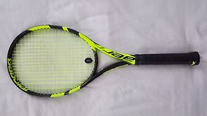 **New**(see description) Babolat Pure Aero with strings and dampener