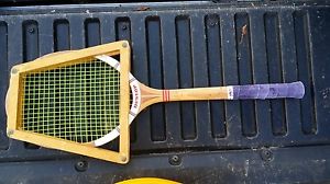 Dunlop MaxPly Fort Vintage Wooden Tennis Racquet With Head Press
