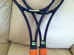 RARE Wilson H19 XL Blade 93 Paintjob 16x19 Tennis Racquet Pro Stock Racket PT57A